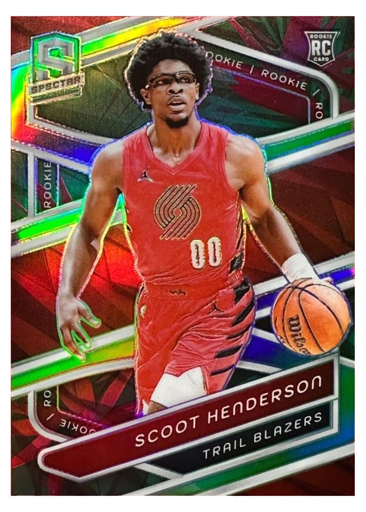2023-24 Panini Spectra Base Set Scoot Henderson #142 card