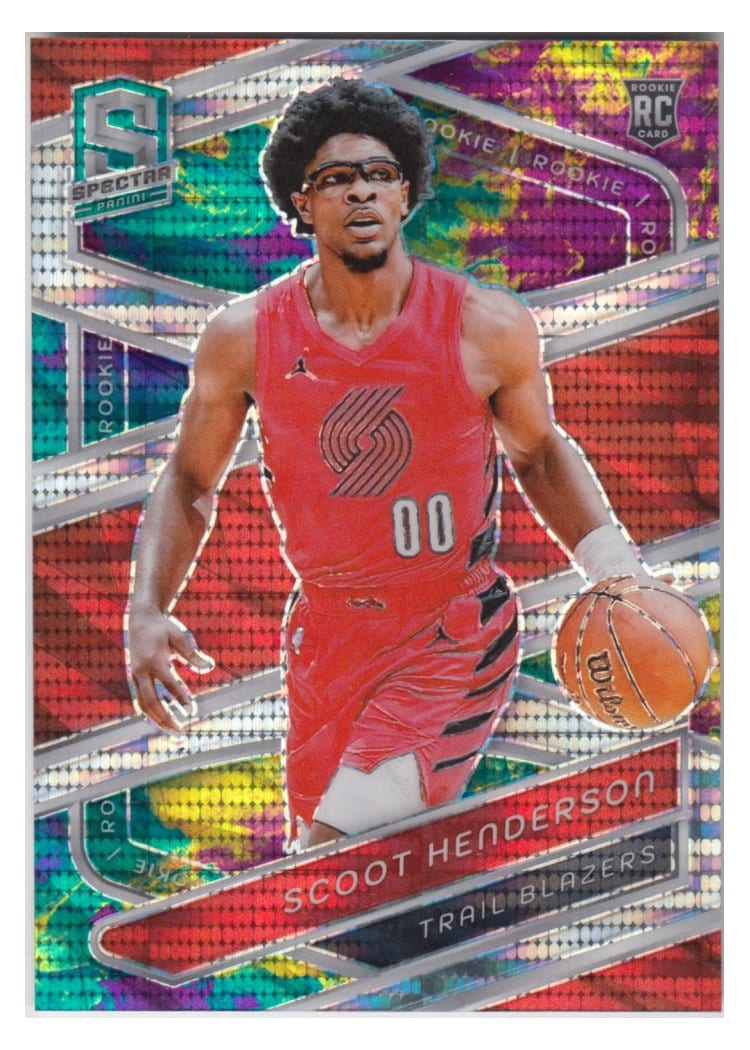 2023-24 Panini Spectra Base Set Scoot Henderson #142 card