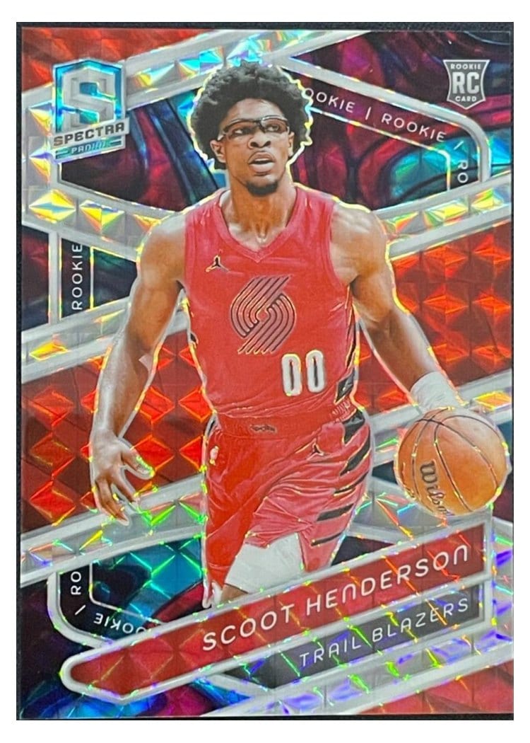 2023-24 Panini Spectra Base Set Scoot Henderson #142 card
