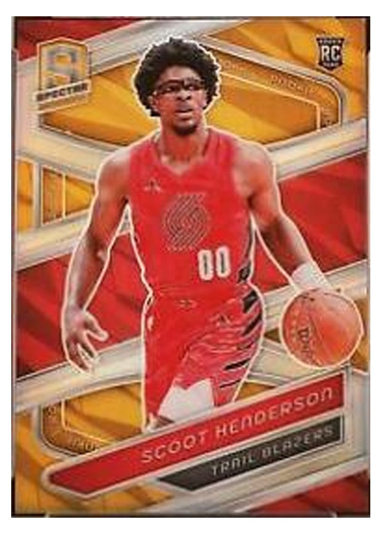 2023-24 Panini Spectra Base Set Scoot Henderson #142 card