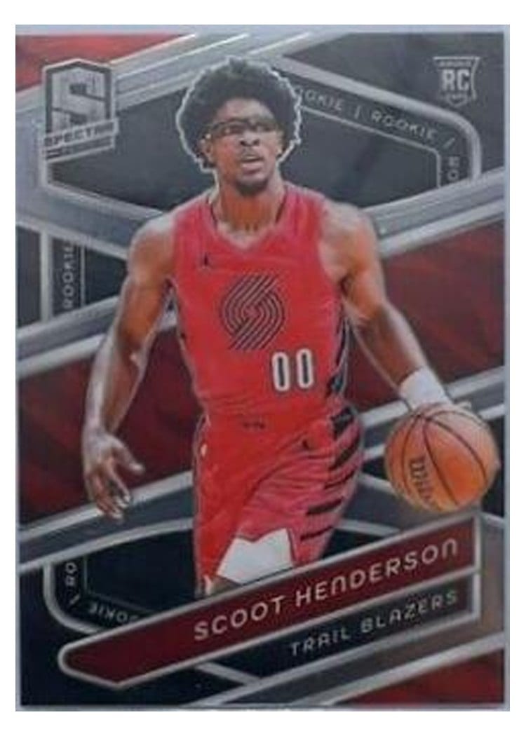 2023-24 Panini Spectra Base Set Scoot Henderson #142 card
