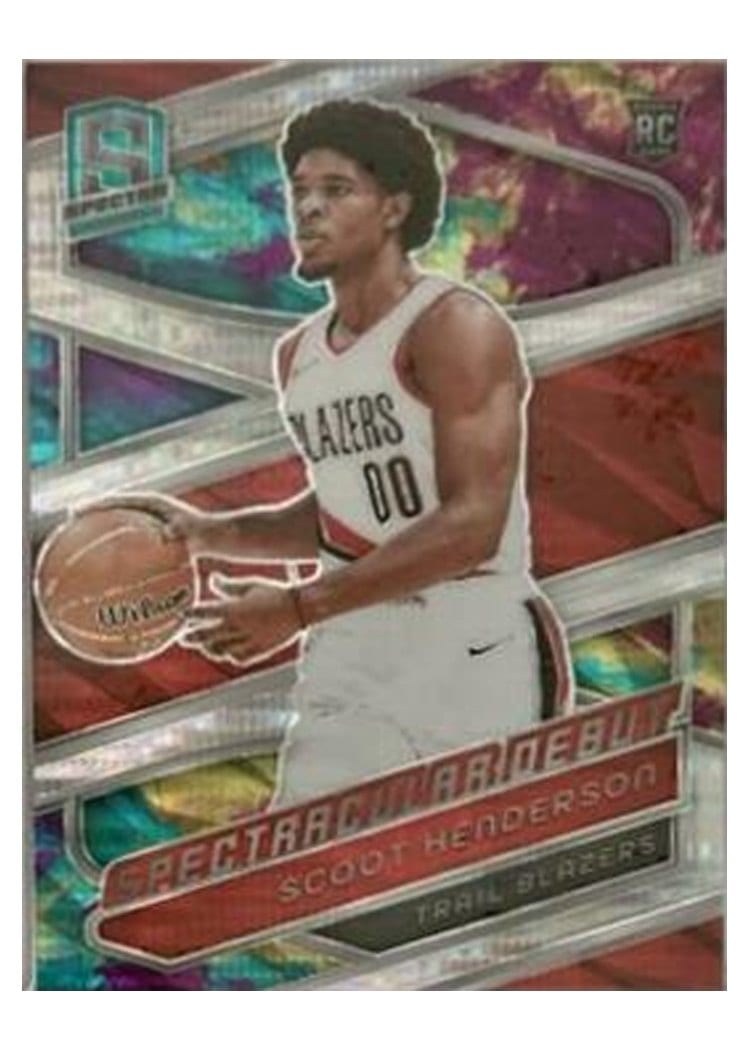 2023-24 Panini Spectra Base Set Scoot Henderson #187 card
