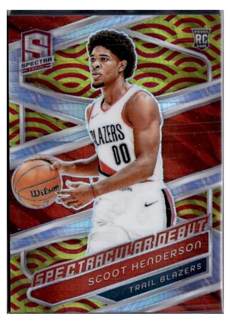 2023-24 Panini Spectra Base Set Scoot Henderson #187 card