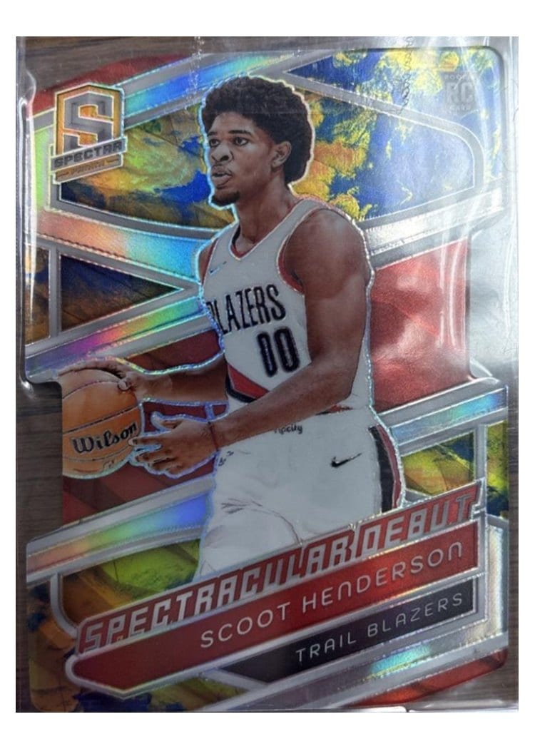 2023-24 Panini Spectra Base Set Scoot Henderson #187 card