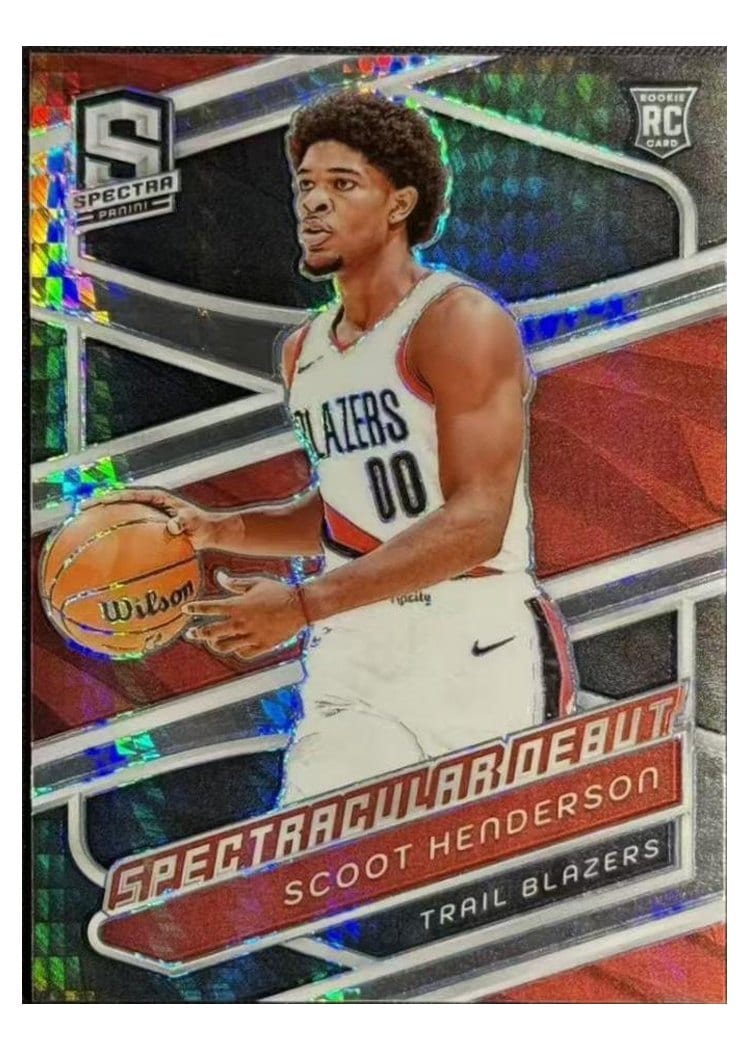 2023-24 Panini Spectra Base Set Scoot Henderson #187 card