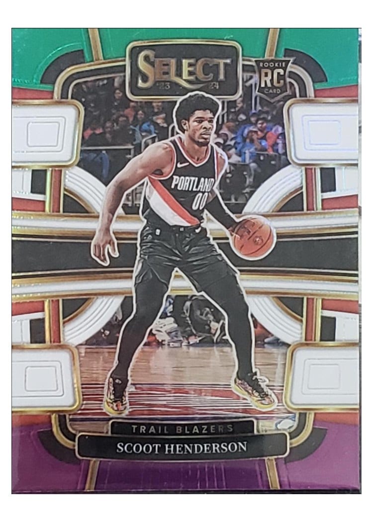 2023 Panini Select Scoot Henderson #77 card