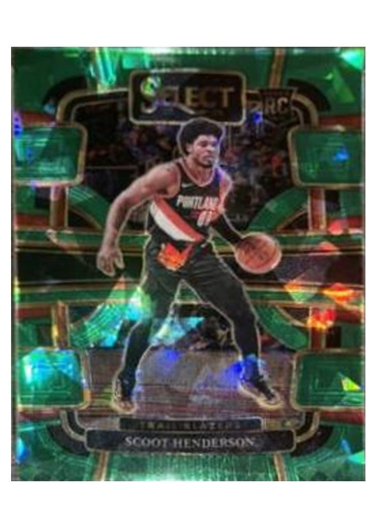 2023 Panini Select Scoot Henderson #77 card