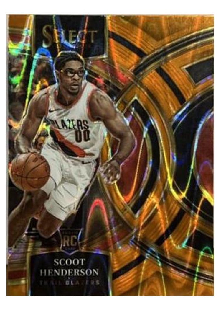 2023 Panini Select Scoot Henderson #77 card