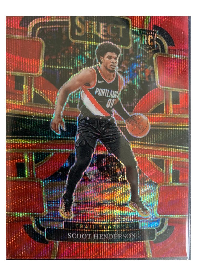 2023 Panini Select Scoot Henderson #77 card