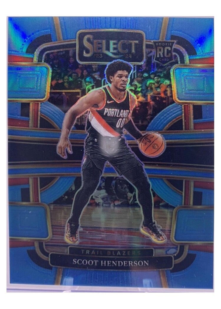 2023 Panini Select Scoot Henderson #77 card