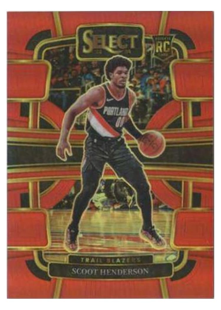 2023 Panini Select Scoot Henderson #77 card