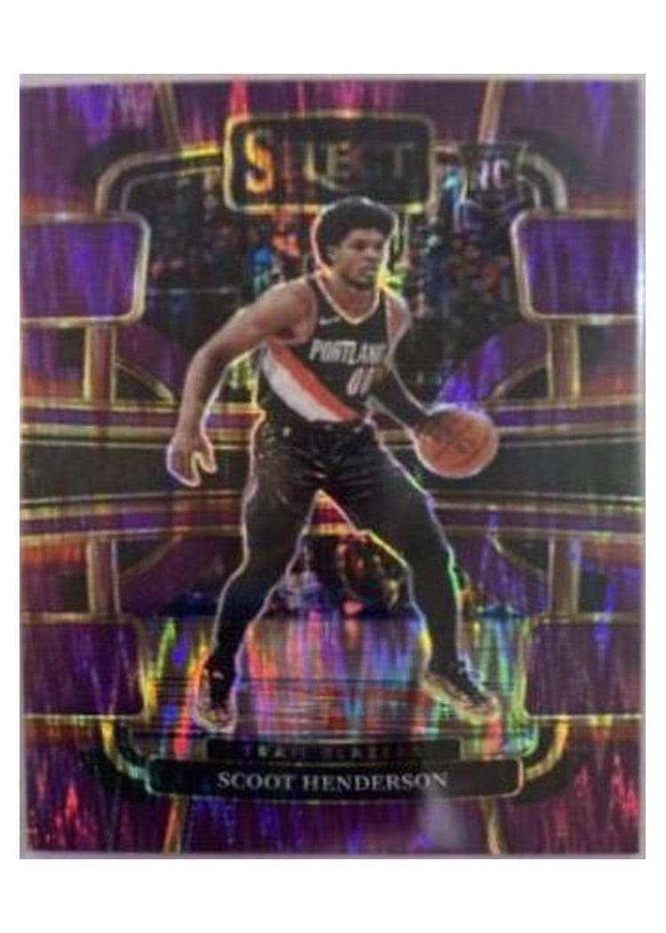 2023 Panini Select Scoot Henderson #77 card