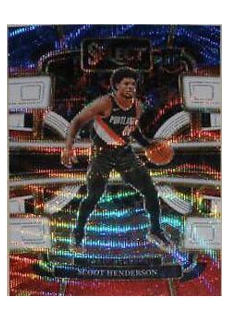 2023 Panini Select Scoot Henderson #77 card