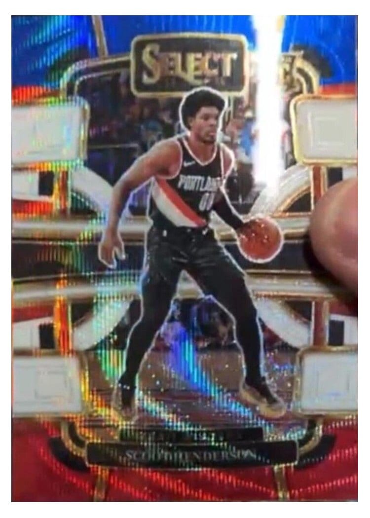 2023 Panini Select Scoot Henderson #77 card