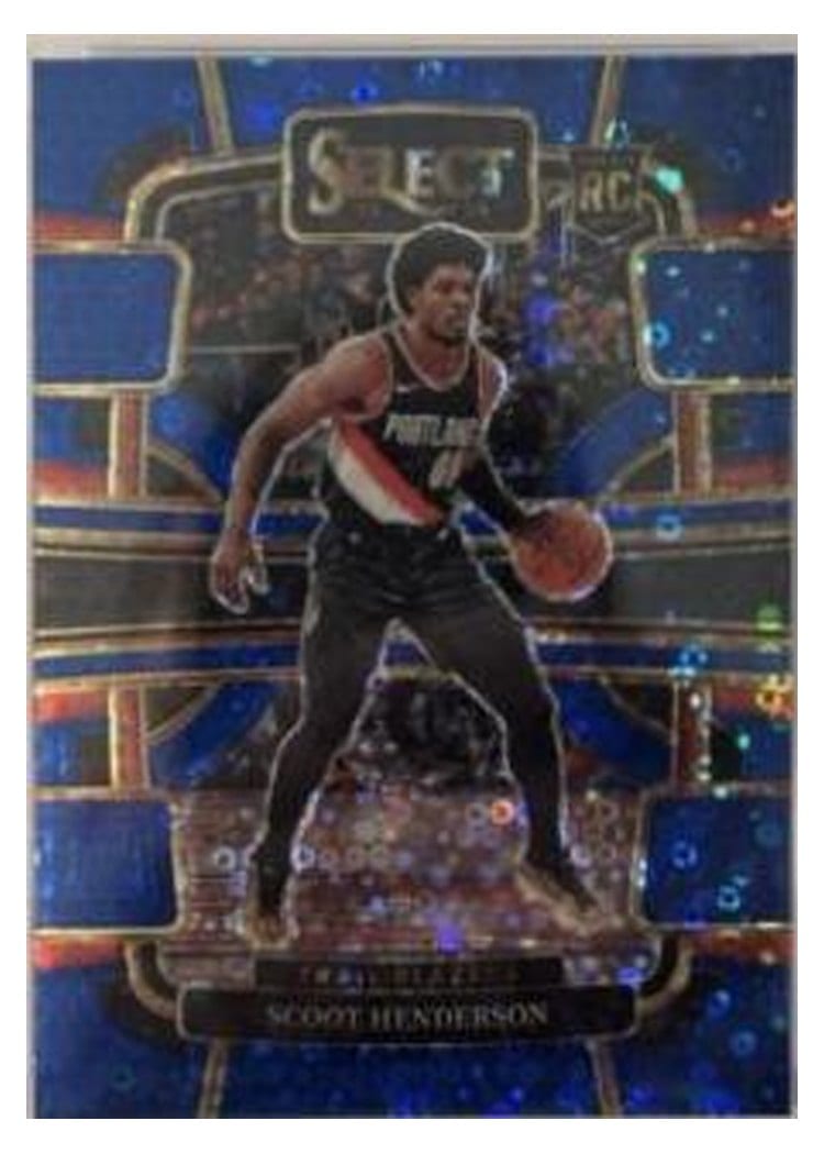 2023 Panini Select Scoot Henderson #77 card