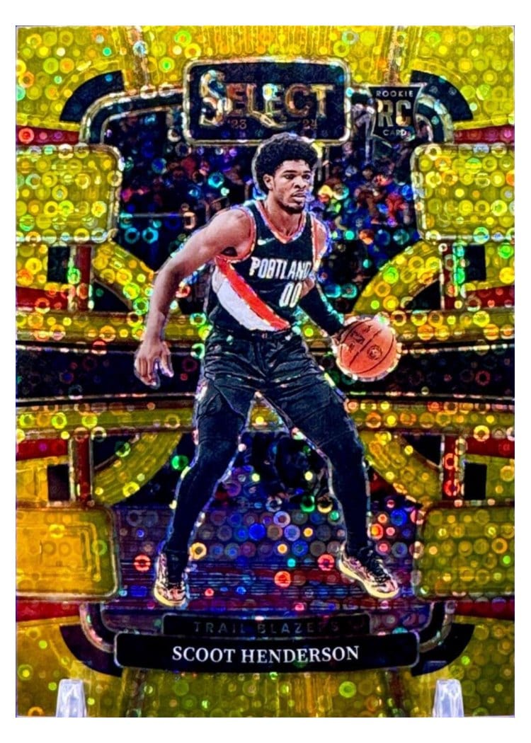 2023 Panini Select Scoot Henderson #77 card