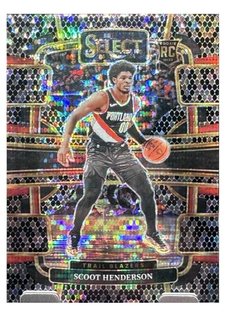 2023 Panini Select Scoot Henderson #77 card