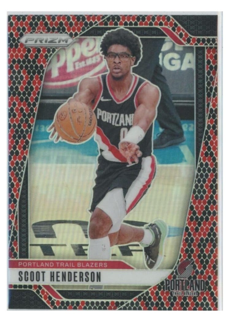 2024-25 Panini Prizm Base Set Scoot Henderson #94 card