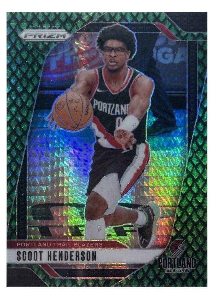 2024-25 Panini Prizm Base Set Scoot Henderson #94 card