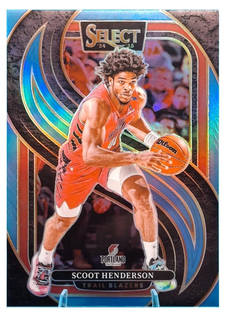 2024 Panini Select Scoot Henderson Light Blue Prizm #119 card