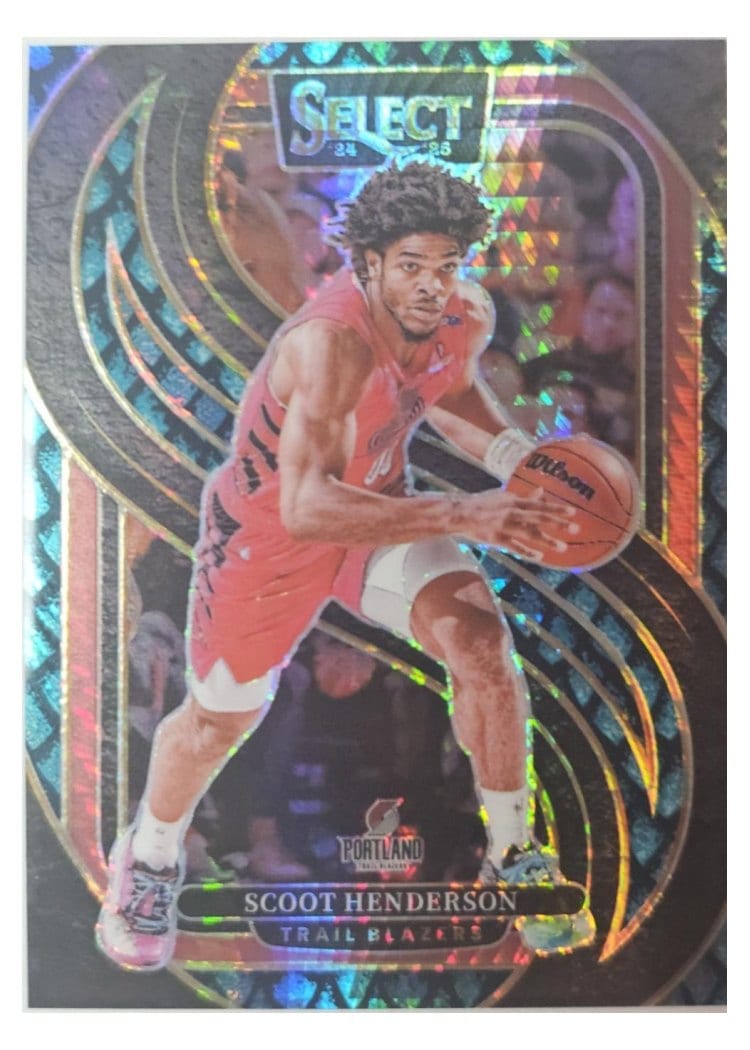 2024 Panini Select Scoot Henderson Dragon Scale Prizm #119 card