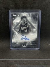 2025-26 Topps Midnight Dark Matter Autographs Scoot Henderson #DMA-SH card