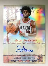 2025-26 Topps Signature Class Manuscripts Scoot Henderson #MS-SH