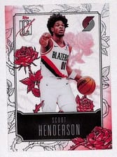 2025-26 Topps Signature Class Roses Scoot Henderson #R-15 card