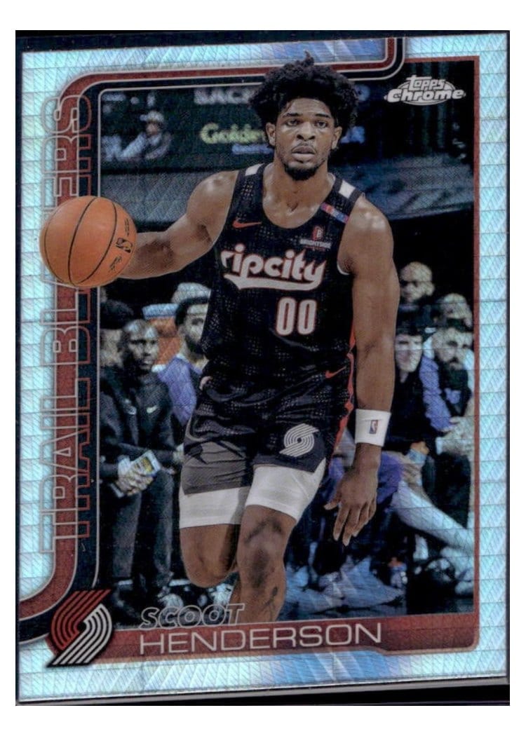 2025 Topps Chrome Scoot Henderson #166 card