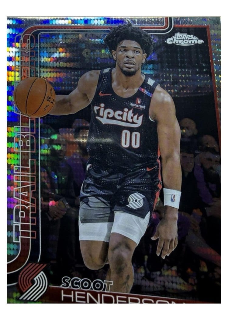 2025 Topps Chrome Scoot Henderson #166 card