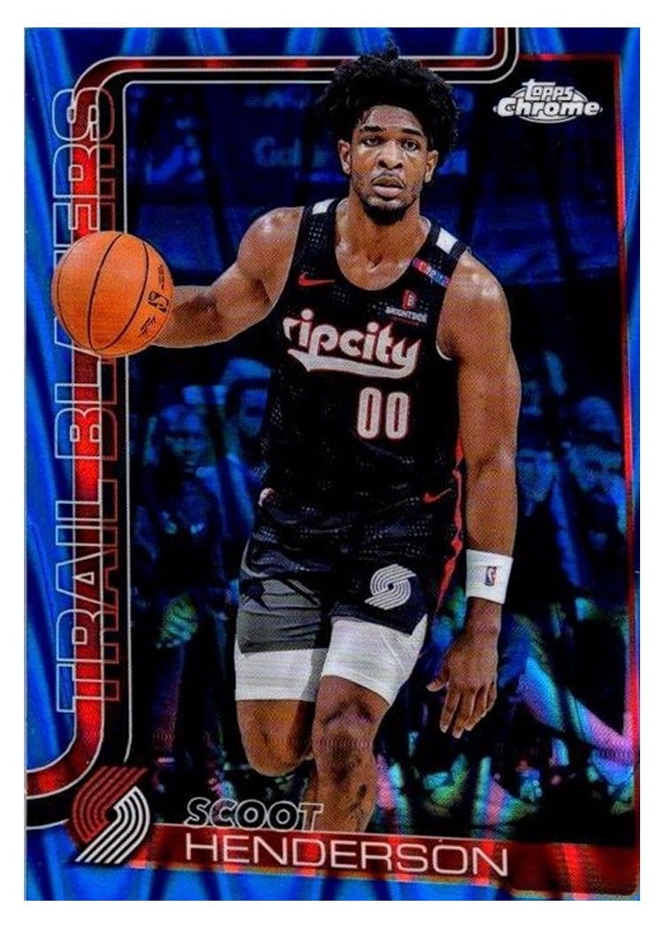 2025 Topps Chrome Scoot Henderson #166 card