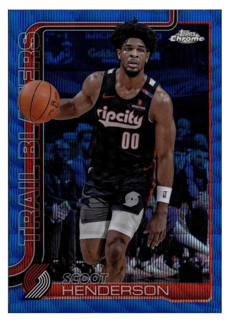 2025 Topps Chrome Scoot Henderson #166 card