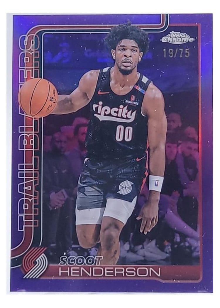 2025 Topps Chrome Scoot Henderson #166 card