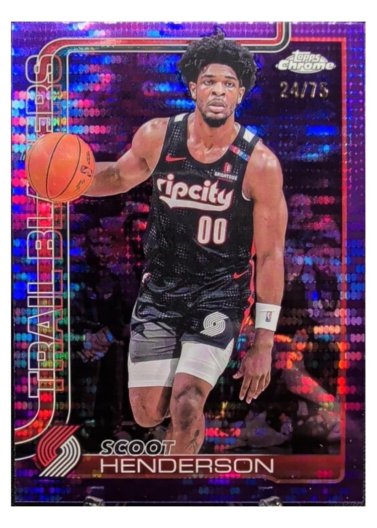 2025 Topps Chrome Scoot Henderson #166 card