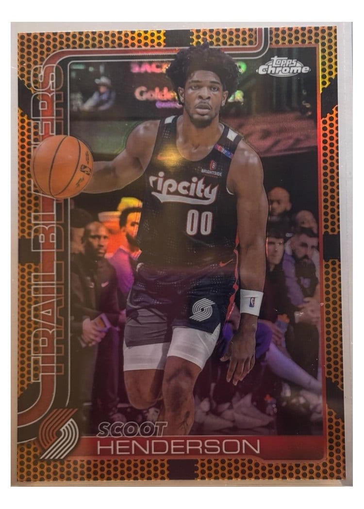 2025 Topps Chrome Scoot Henderson #166 card