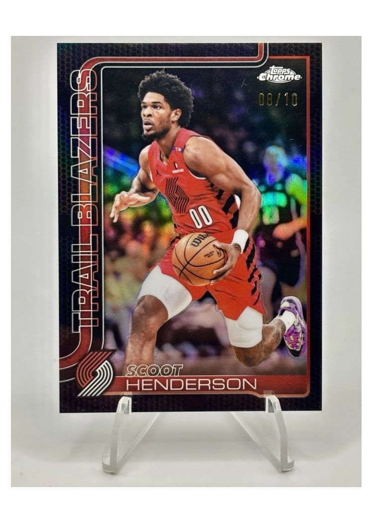 2025 Topps Chrome Scoot Henderson #166 card