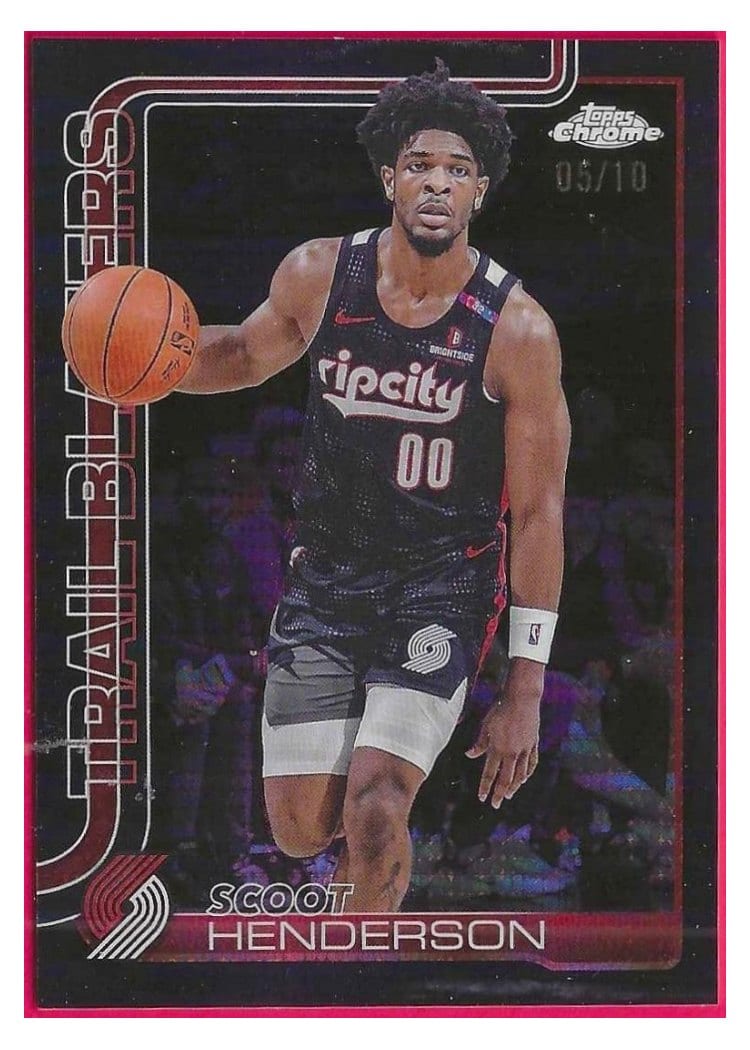 2025 Topps Chrome Scoot Henderson #166 card