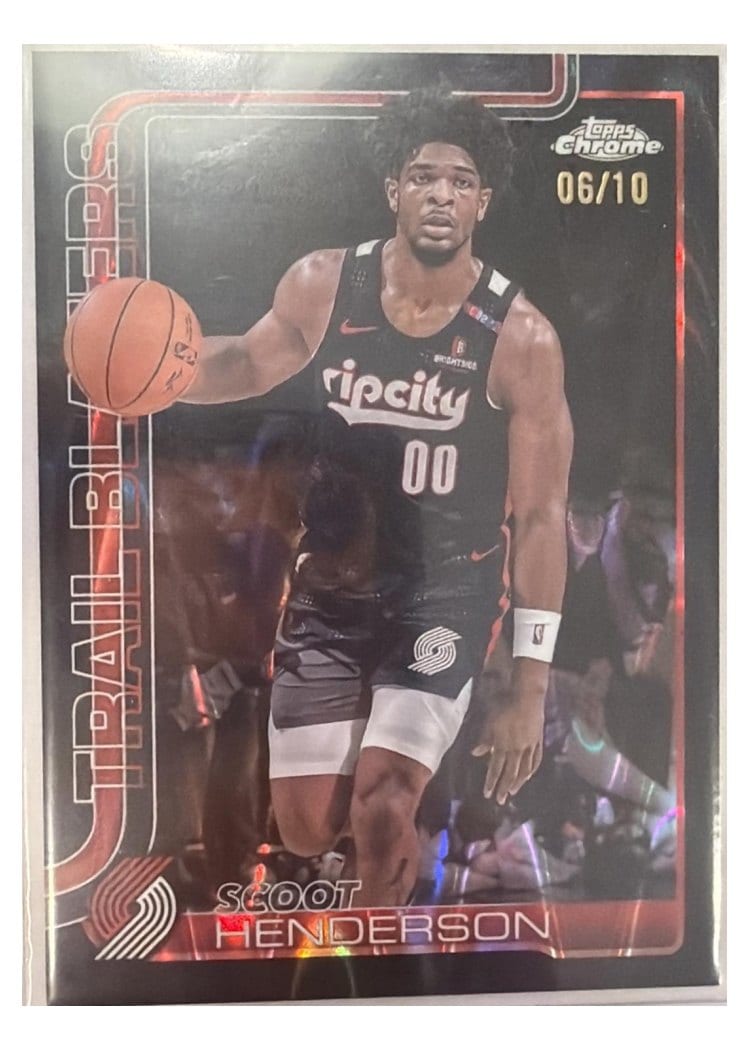 2025 Topps Chrome Scoot Henderson #166 card