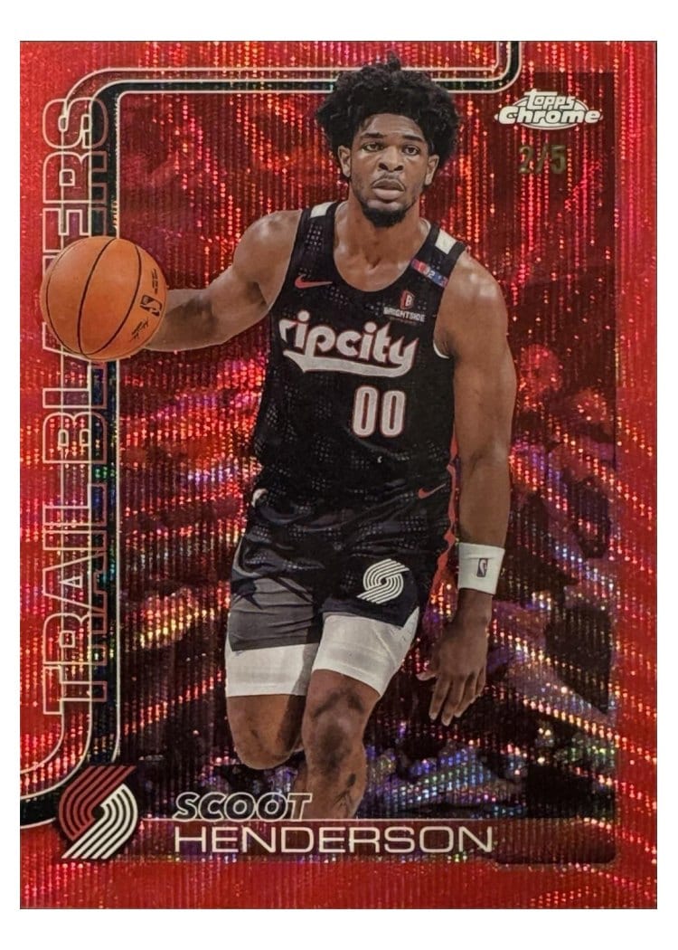 2025 Topps Chrome Scoot Henderson #166 card