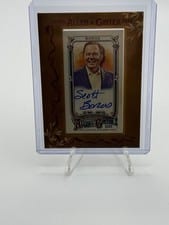 2025 Topps Allen & Ginter Framed Mini Autographs (Non-Baseball) Scott Boras #MA-SBO card