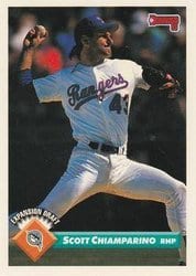 1993 Donruss Base Set Scott Chiamparino #738 card