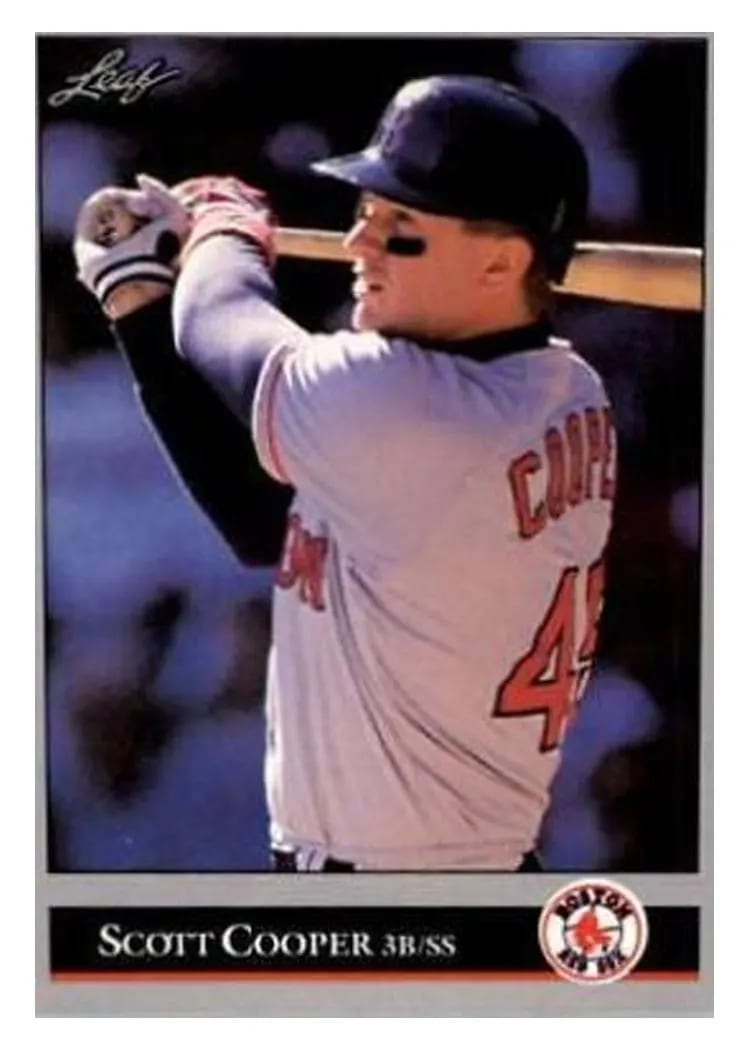 1992 Leaf Scott Cooper #182 card