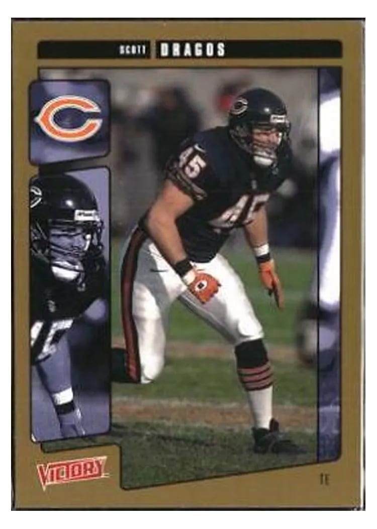 2001 Upper Deck Victory Scott Dragos #61 card
