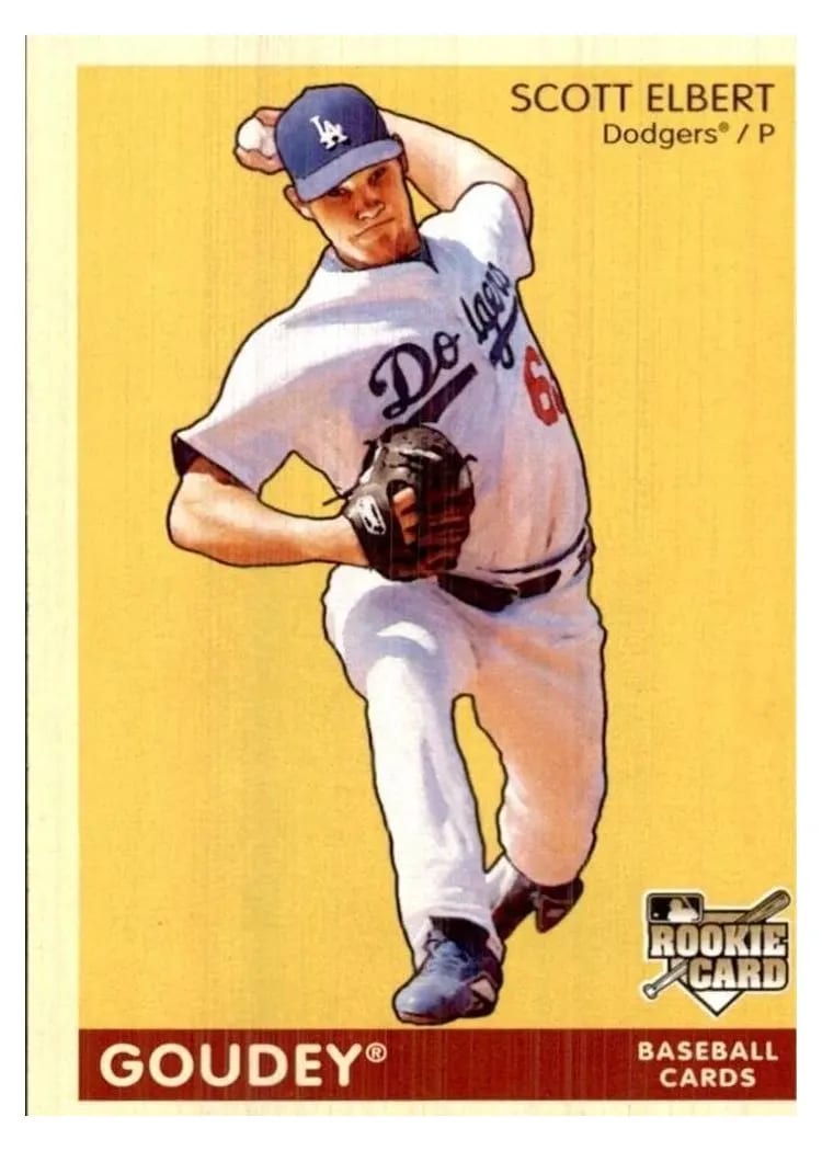 2009 Upper Deck Goudey Scott Elbert #98 card