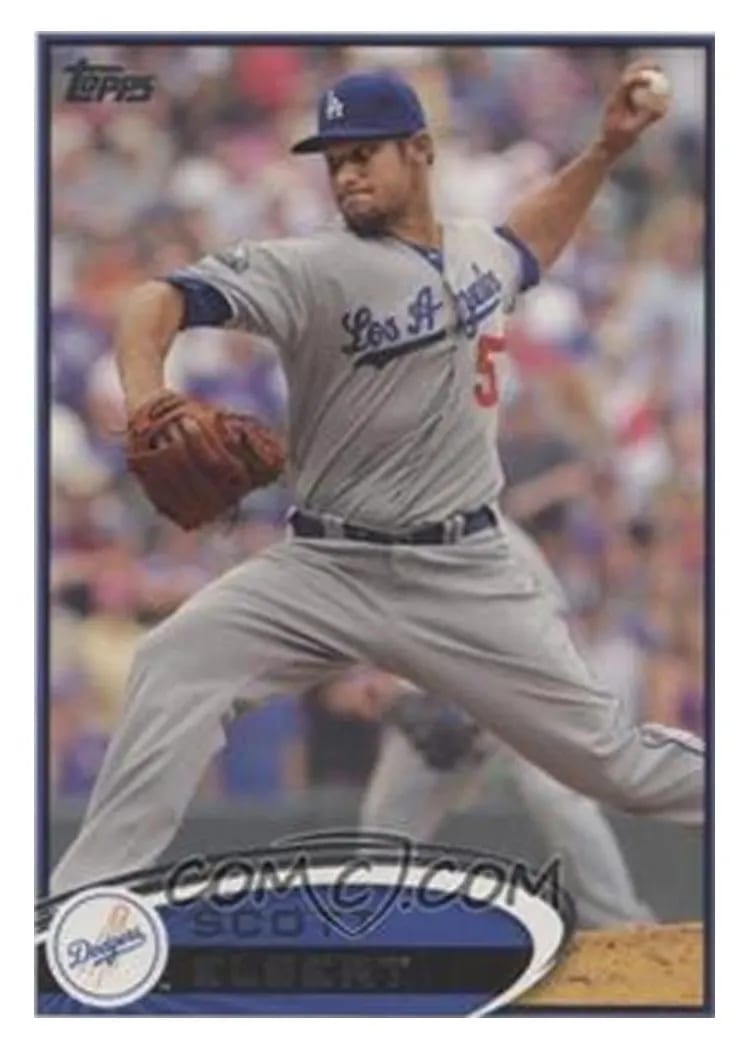 2012 Topps Update Scott Elbert #US113 card
