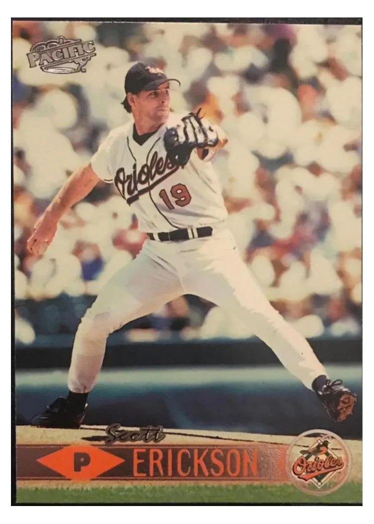 1999 Pacific Scott Erickson #51 card