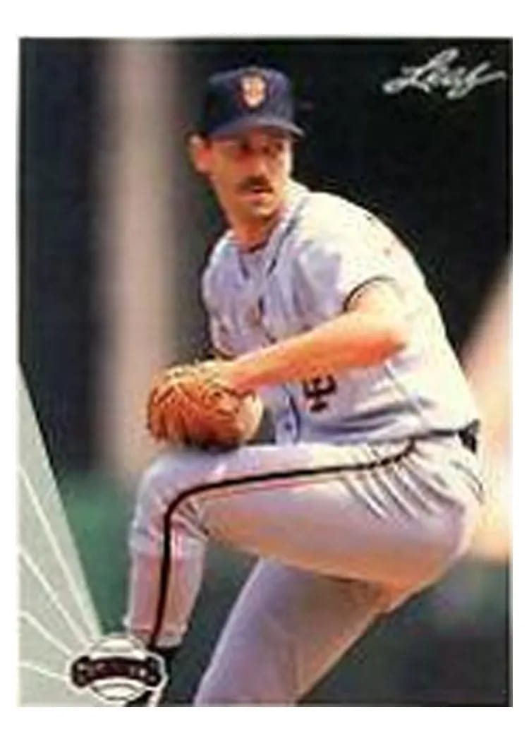 1990 Leaf Scott Garrelts #41 card