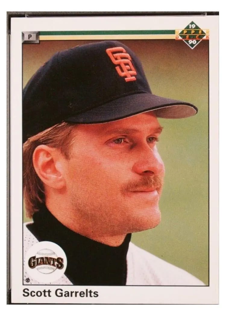 1990 Upper Deck Base Set Scott Garrelts #478 card