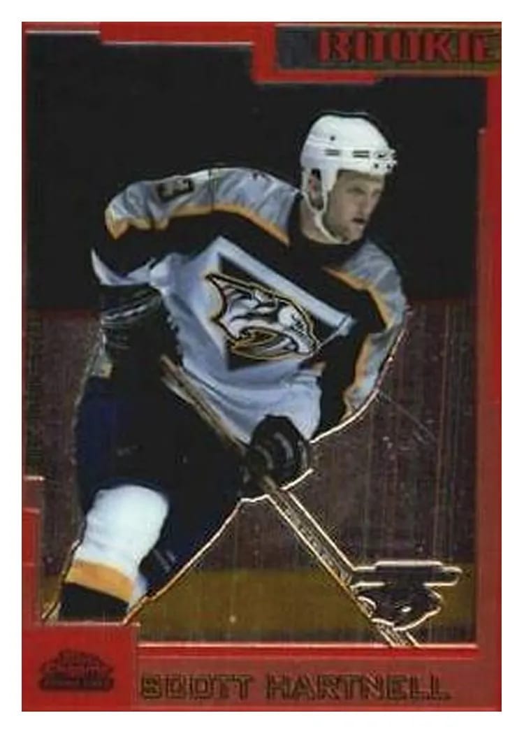 2000 Topps Chrome Scott Hartnell #247 card