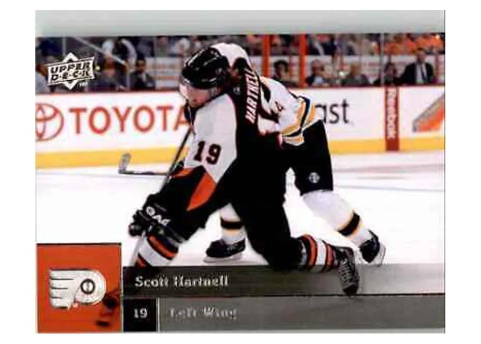 2009 Upper Deck Scott Hartnell #42 card